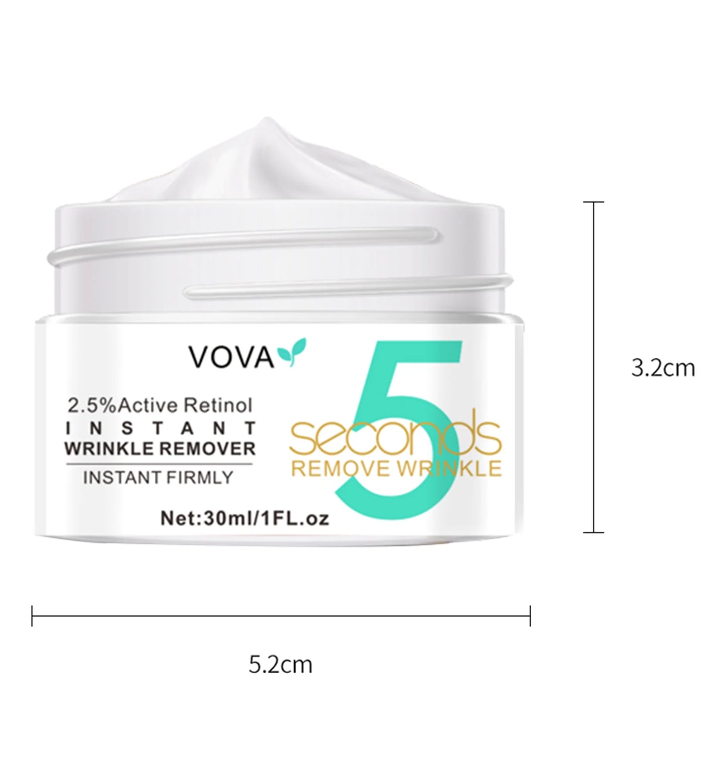 Eye Creams for Anti-Aging - 5 Seconds Instant Effect, anti Aging Fade Wrinkle Fast Absorption Expertise Wrinkle Remover Cream Face Essence Cream, 1Oz