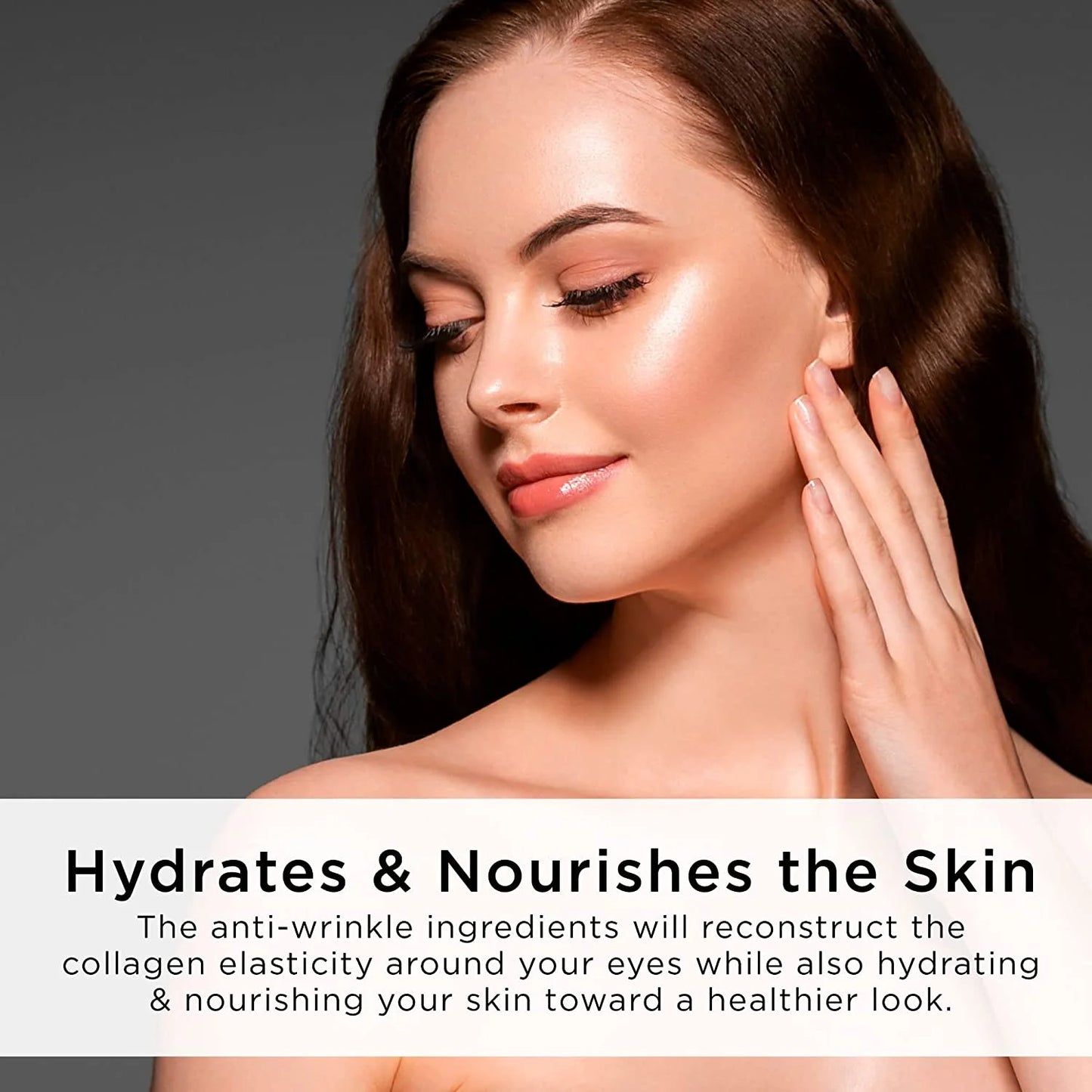 Eye Creams for Anti-Aging - 5 Seconds Instant Effect, anti Aging Fade Wrinkle Fast Absorption Expertise Wrinkle Remover Cream Face Essence Cream, 1Oz