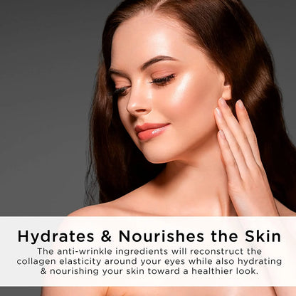 Eye Creams for Anti-Aging - 5 Seconds Instant Effect, anti Aging Fade Wrinkle Fast Absorption Expertise Wrinkle Remover Cream Face Essence Cream, 1Oz