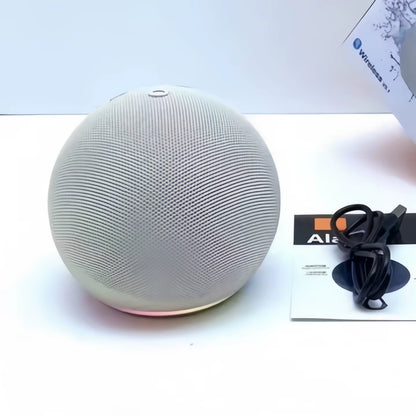 5Th Generation Echo Dot Smart Portable RGB LED for V5.1 Wireless Mini Subwoofer Outdoor Parties DC Metal Plastic Battery