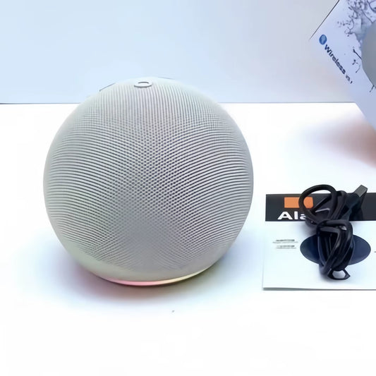 5Th Generation Echo Dot Smart Portable RGB LED for V5.1 Wireless Mini Subwoofer Outdoor Parties DC Metal Plastic Battery