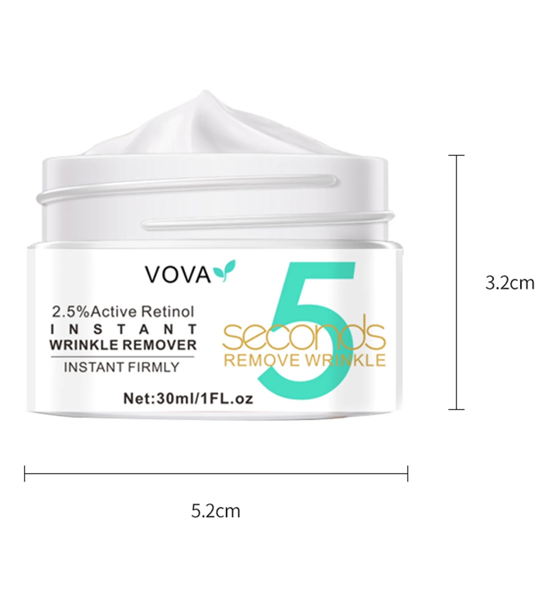 Eye Creams for Anti-Aging - 5 Seconds Instant Effect, anti Aging Fade Wrinkle Fast Absorption Expertise Wrinkle Remover Cream Face Essence Cream, 1Oz