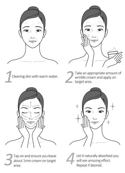 Eye Creams for Anti-Aging - 5 Seconds Instant Effect, anti Aging Fade Wrinkle Fast Absorption Expertise Wrinkle Remover Cream Face Essence Cream, 1Oz